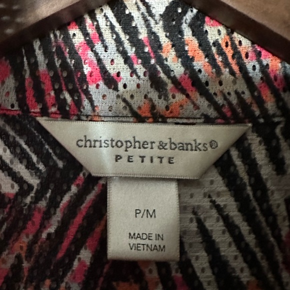 Christopher & Banks Mesh Athleisure Jacket - Women's Petite Medium - Picture 9 of 10